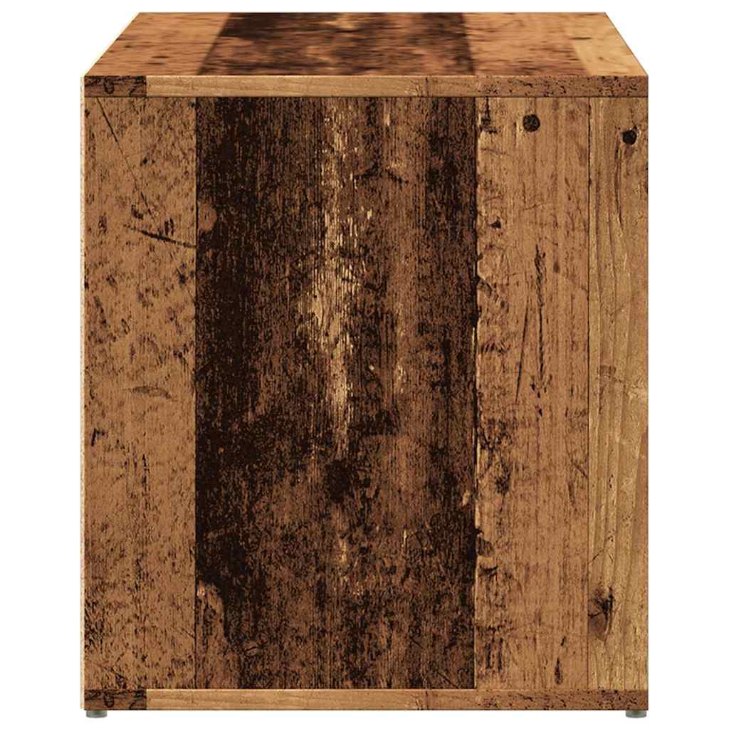 vidaXL Ławka do holu 80x40x45 cm Stare drewno Drewno klejone