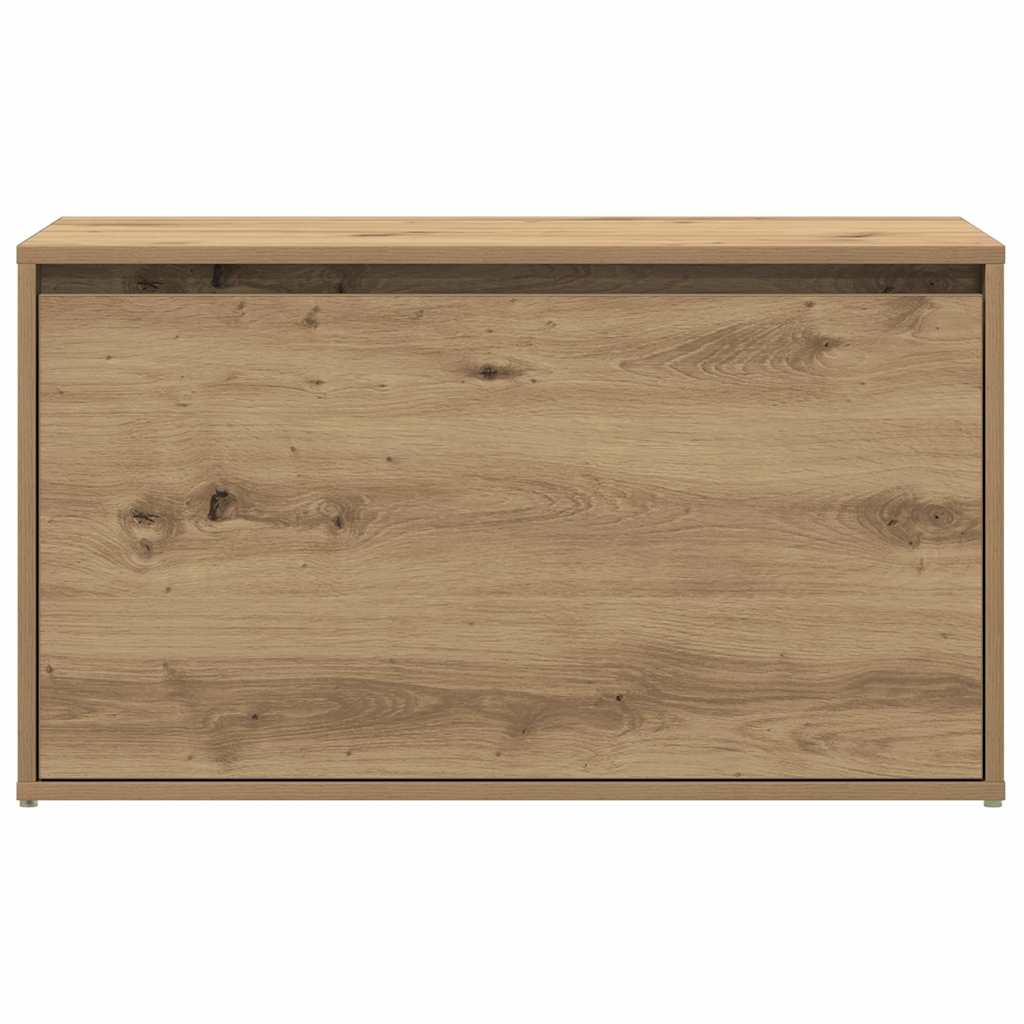vidaXL Ławka do holu 80x40x45 cm Dąb rzemieślniczy Drewno klejone