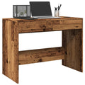 vidaXL Biurko, stare drewno, 101x50x76,5 cm, materiał drewnopochodny