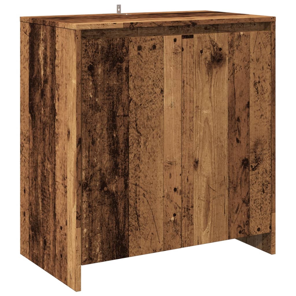 vidaXL Szafka, stare drewno, 70x41x75 cm, materiał drewnopochodny