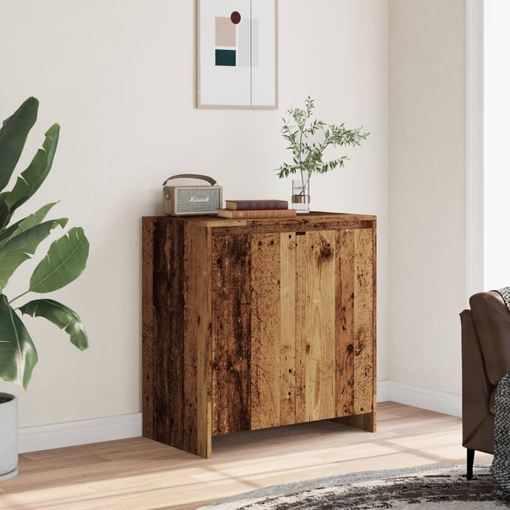 vidaXL Szafka, stare drewno, 70x41x75 cm, materiał drewnopochodny