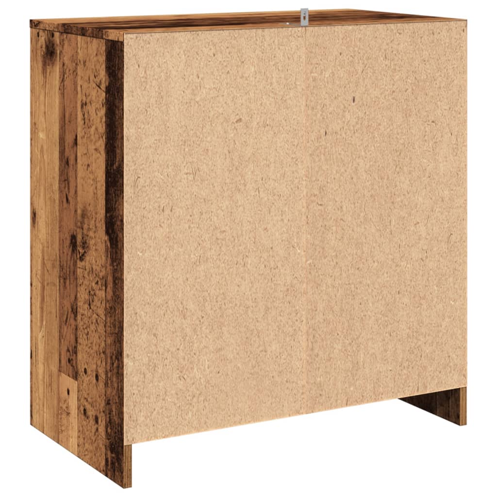 vidaXL Szafka, stare drewno, 70x41x75 cm, materiał drewnopochodny