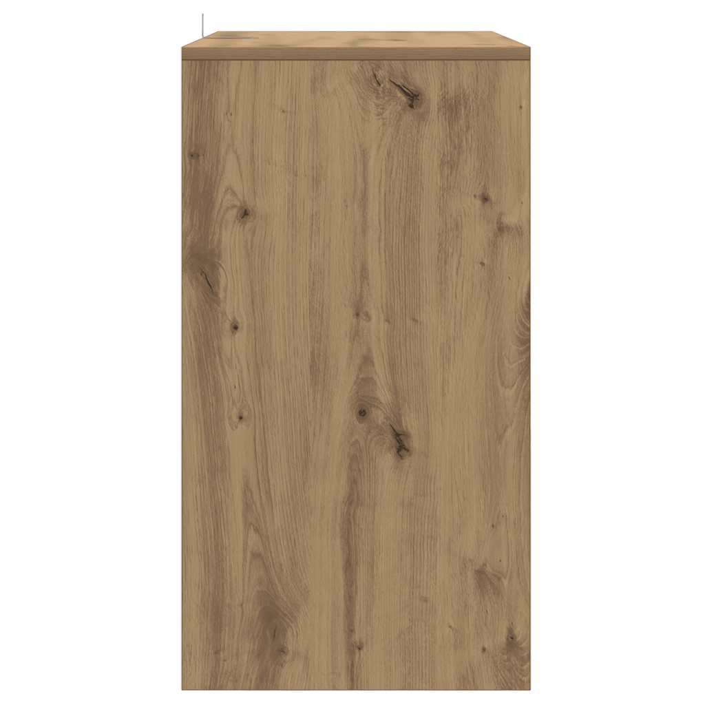 vidaXL Szafka, dąb artisan, 70x41x75 cm, materiał drewnopochodny