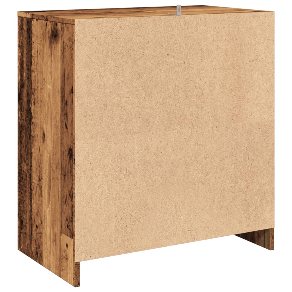 vidaXL Szafka, stare drewno, 70x41x75 cm, materiał drewnopochodny