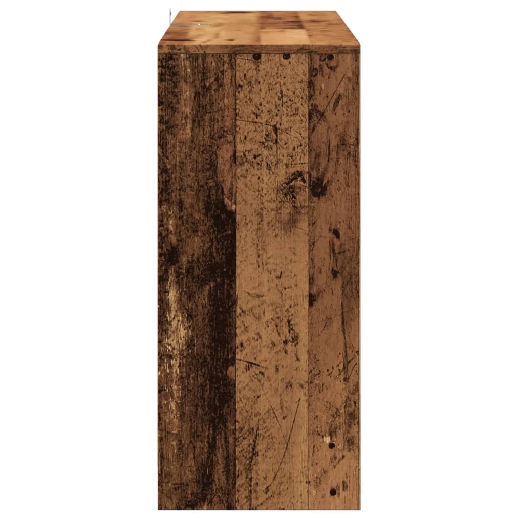 vidaXL Komoda, stare drewno, 102x33x75 cm, materiał drewnopochodny