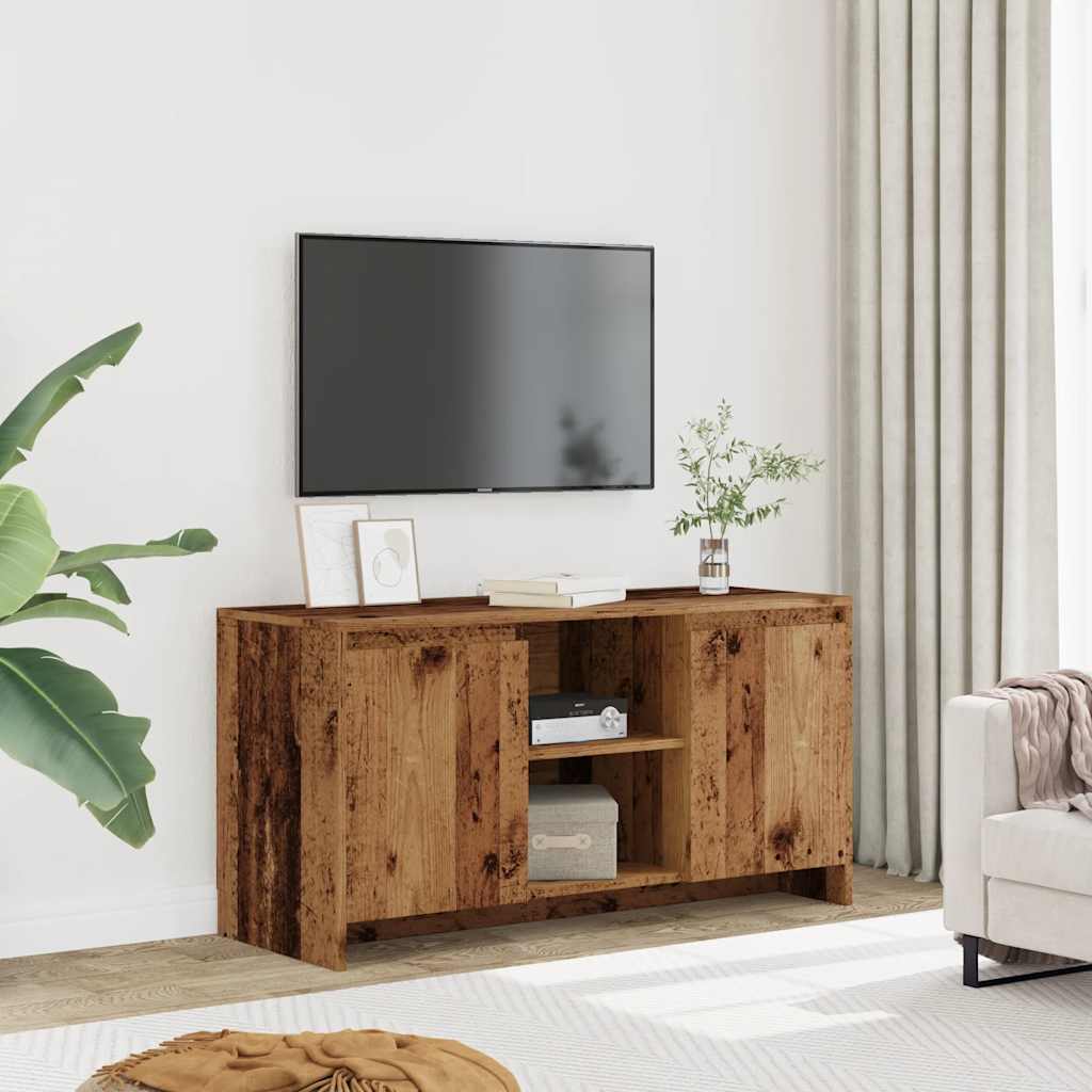 vidaXL Szafka pod TV, stare drewno, 102x37,5x52,5 cm
