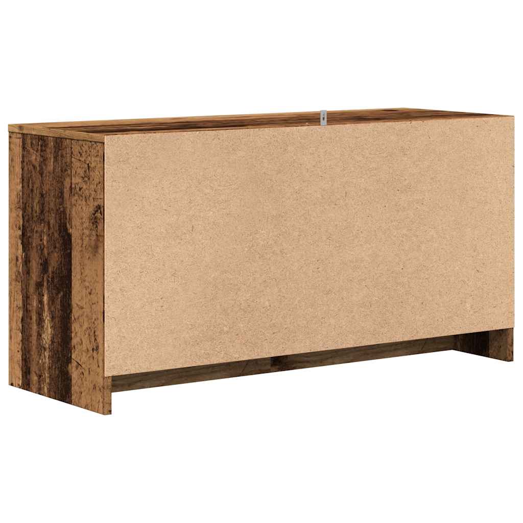 vidaXL Szafka pod TV, stare drewno, 102x37,5x52,5 cm