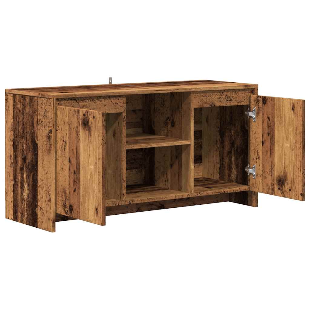 vidaXL Szafka pod TV, stare drewno, 102x37,5x52,5 cm