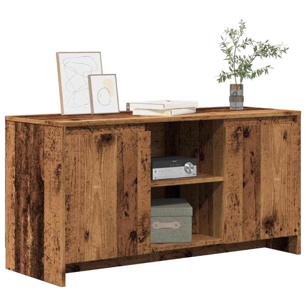 vidaXL Szafka pod TV, stare drewno, 102x37,5x52,5 cm