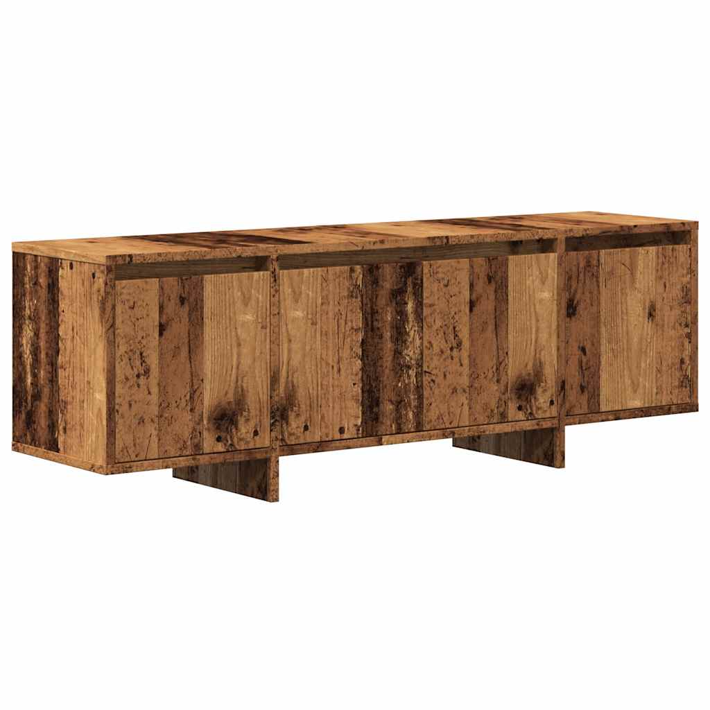 vidaXL Szafka TV, stare drewno, 120x30x40,5cm, materiał drewnopochodny