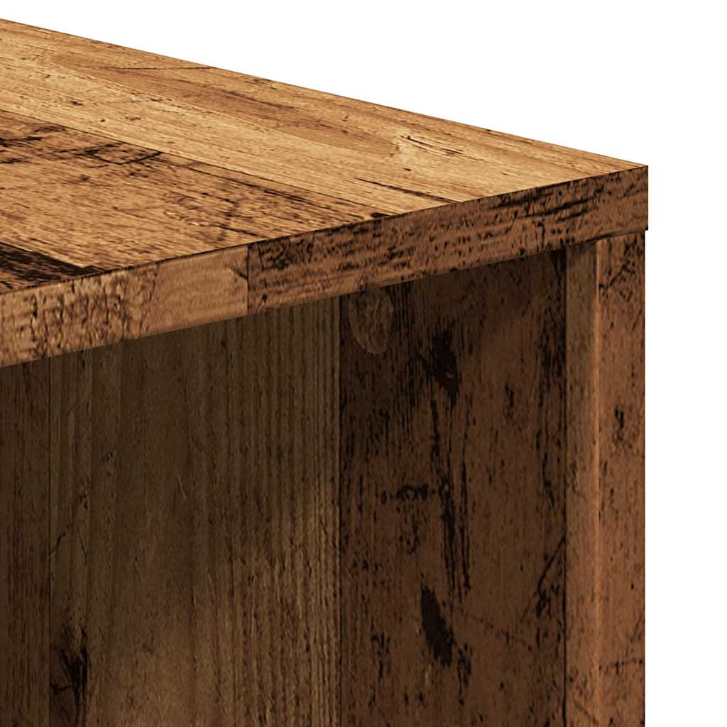 vidaXL Szafka TV, stare drewno, 130x35x50cm, materiał drewnopochodny