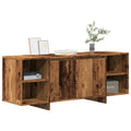 vidaXL Szafka TV, stare drewno, 130x35x50cm, materiał drewnopochodny