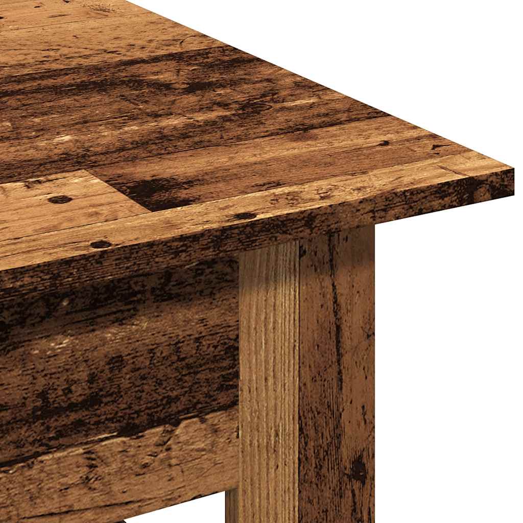 vidaXL Stolik kawowy, stare drewno, 102x55x42 cm