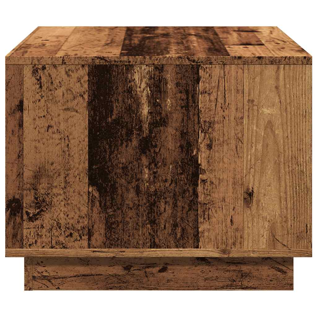 vidaXL Stolik kawowy, stare drewno, 55x55x42 cm