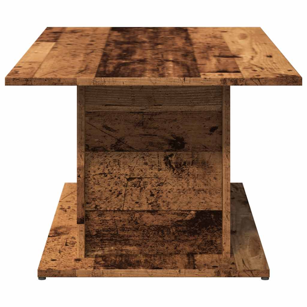 vidaXL Stolik kawowy, stare drewno, 102x55,5x40 cm