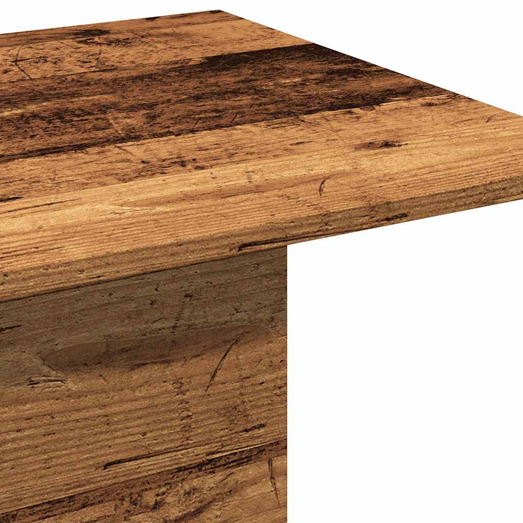 vidaXL Stolik kawowy, stare drewno, 102x55,5x40 cm