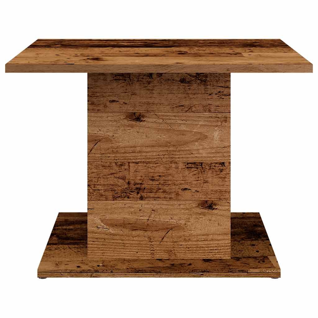 vidaXL Stolik kawowy, stare drewno, 55,5x55,5x40 cm