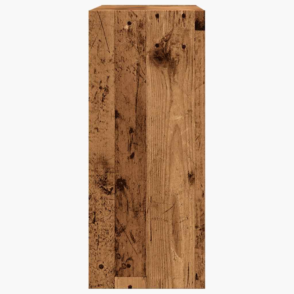 vidaXL Regał na książki/przegroda, stare drewno, 80x30x72 cm