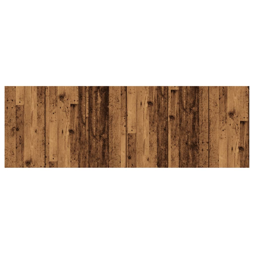 vidaXL Wezgłowie łóżka, stare drewno, 240x1,5x80 cm