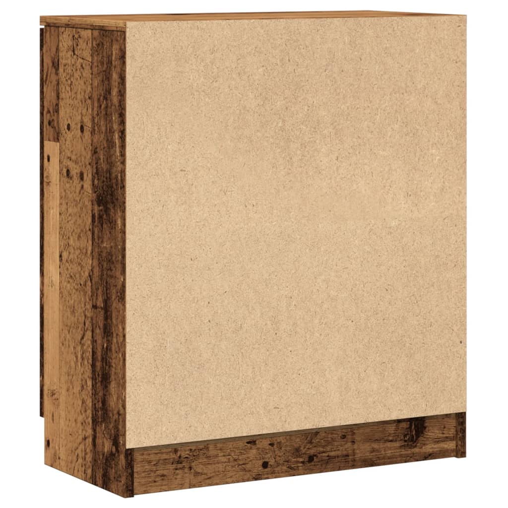 vidaXL Szafka, stare drewno, 60x30x70 cm, materiał drewnopochodny