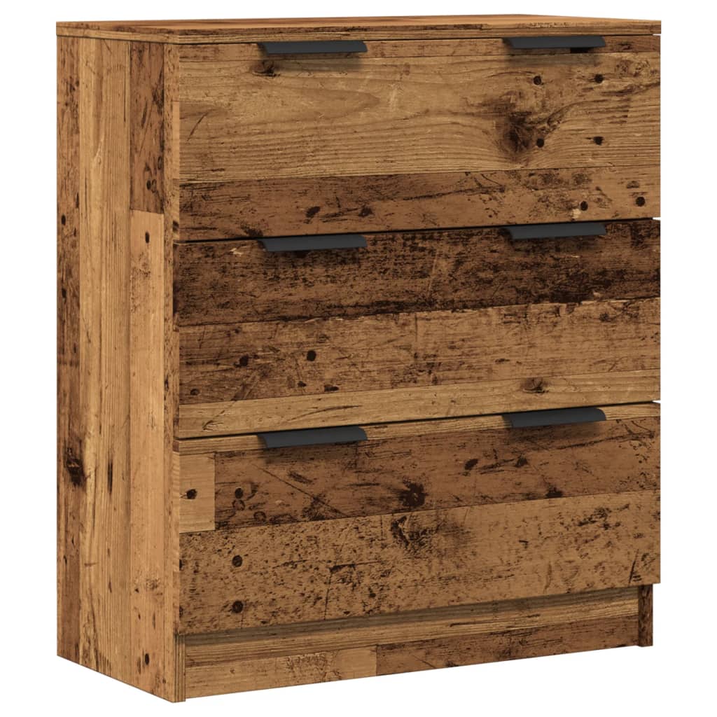 vidaXL Szafka, stare drewno, 60x30x70 cm, materiał drewnopochodny