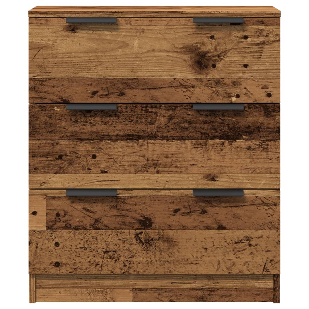 vidaXL Szafka, stare drewno, 60x30x70 cm, materiał drewnopochodny