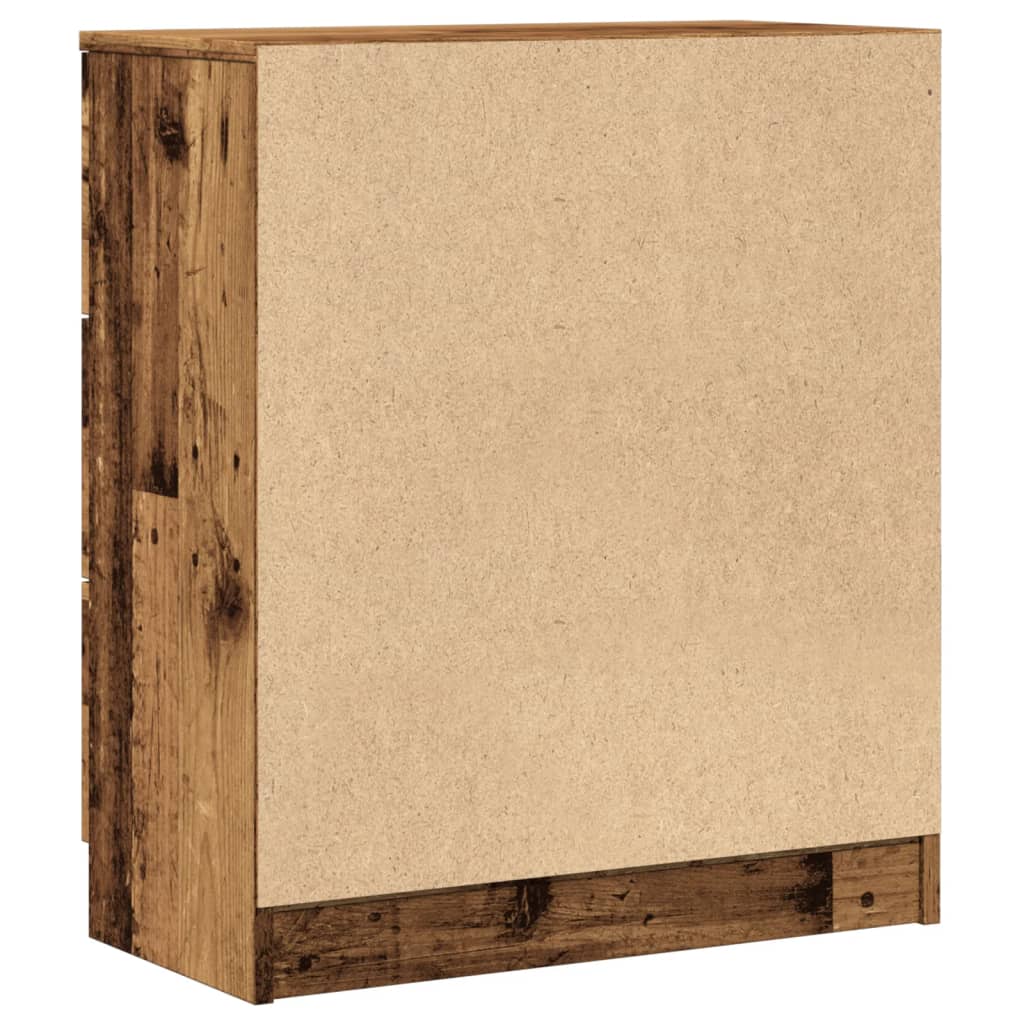 vidaXL Szafka, stare drewno, 60x30x70 cm, materiał drewnopochodny