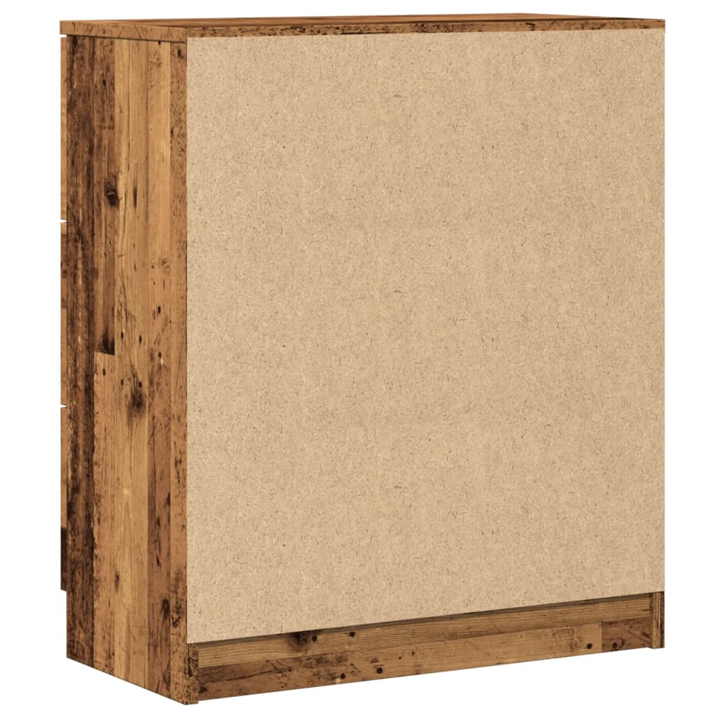 vidaXL Szafka, stare drewno, 60x30x70 cm, materiał drewnopochodny