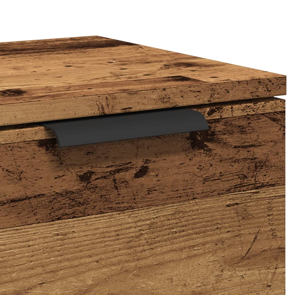 vidaXL Szafka, stare drewno, 60x30x70 cm, materiał drewnopochodny