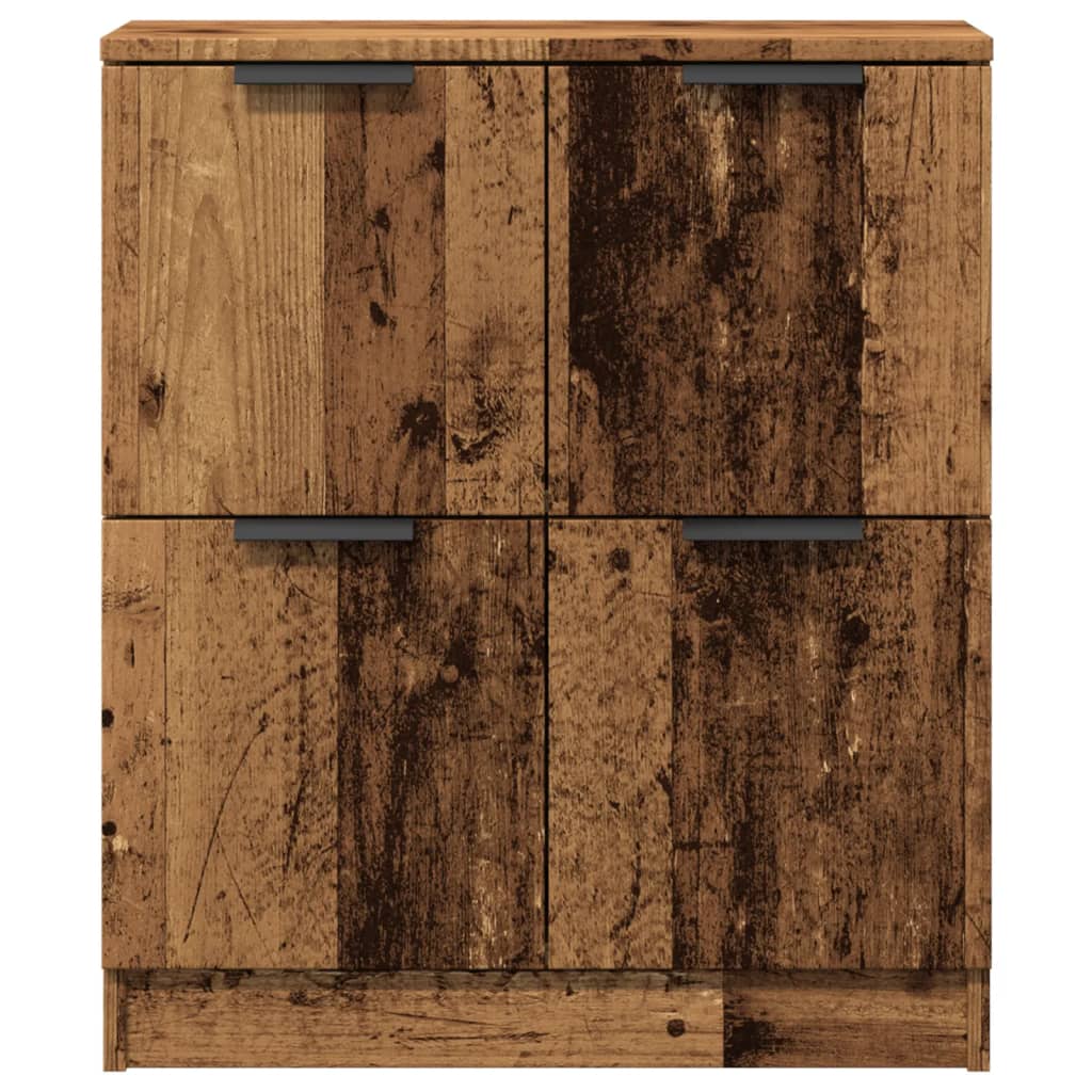 vidaXL Szafka, stare drewno, 60x30x70 cm, materiał drewnopochodny
