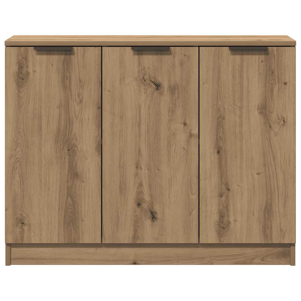 vidaXL Szafka, dąb artisan, 90,5x30x70 cm, materiał drewnopochodny