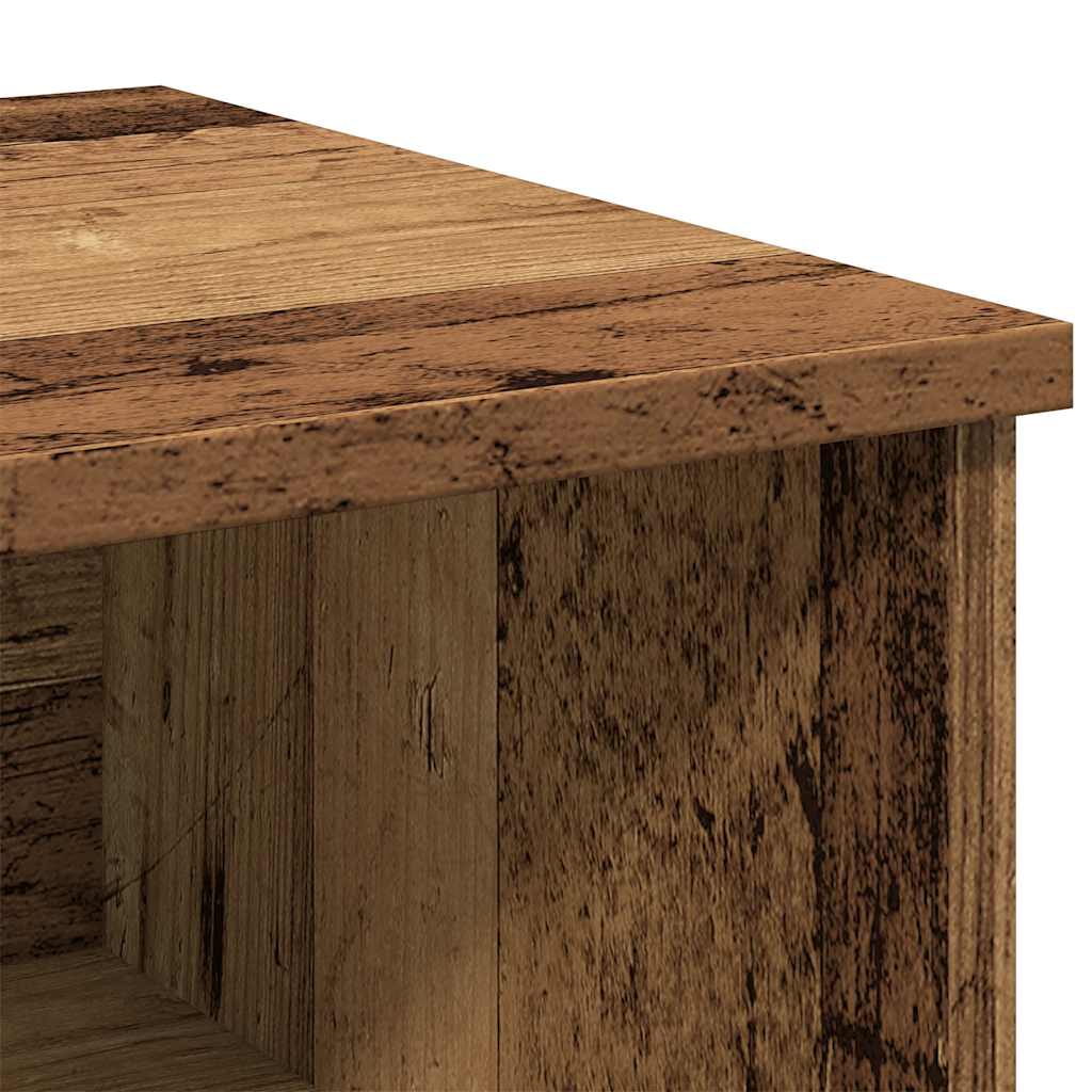 vidaXL Szafka nocna, stare drewno, 40x36x65cm, materiał drewnopochodny