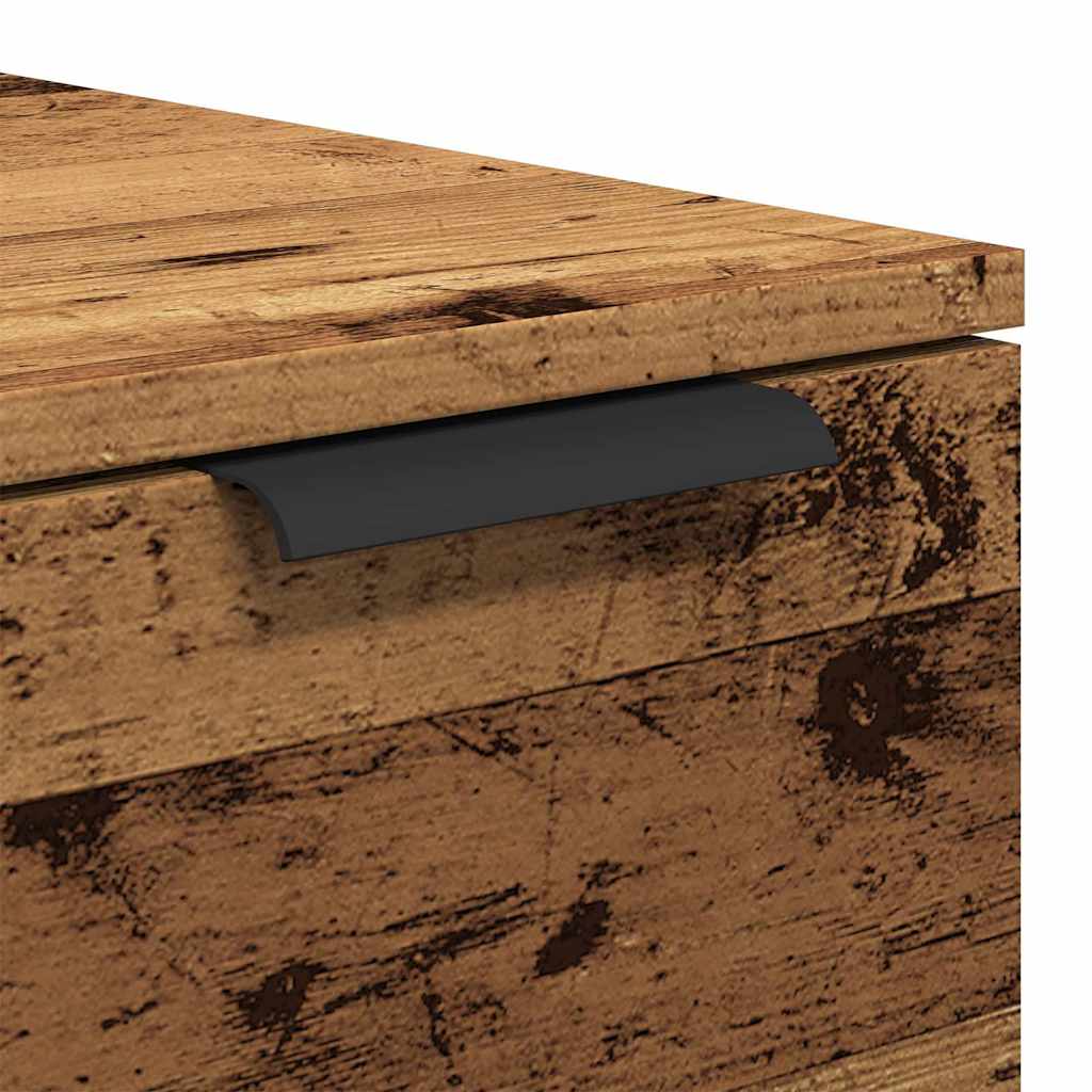 vidaXL Stolik kawowy, stare drewno, 50x50x36 cm
