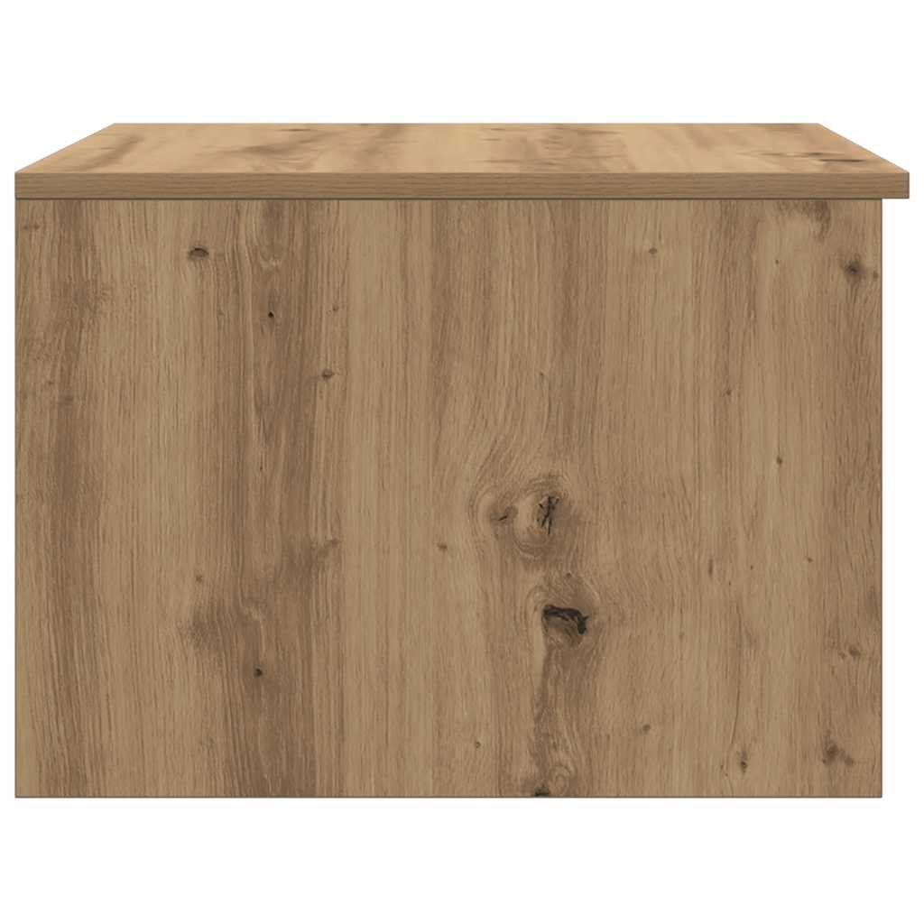 vidaXL Stolik kawowy, dąb artisan 50x50x36 cm, materiał drewnopochodny
