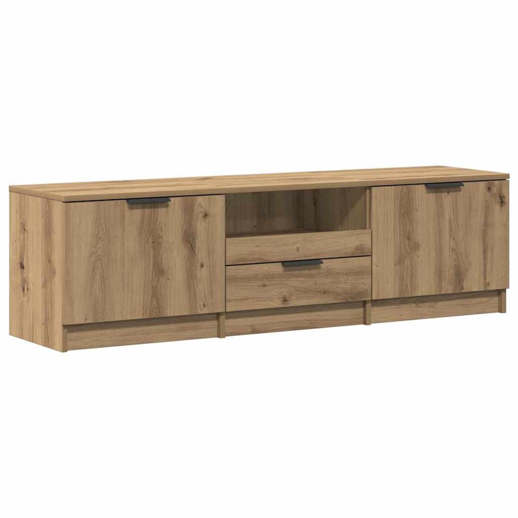 vidaXL Szafka RTV Artisan Oak 140x35x40 cm Drewno konstrukcyjne
