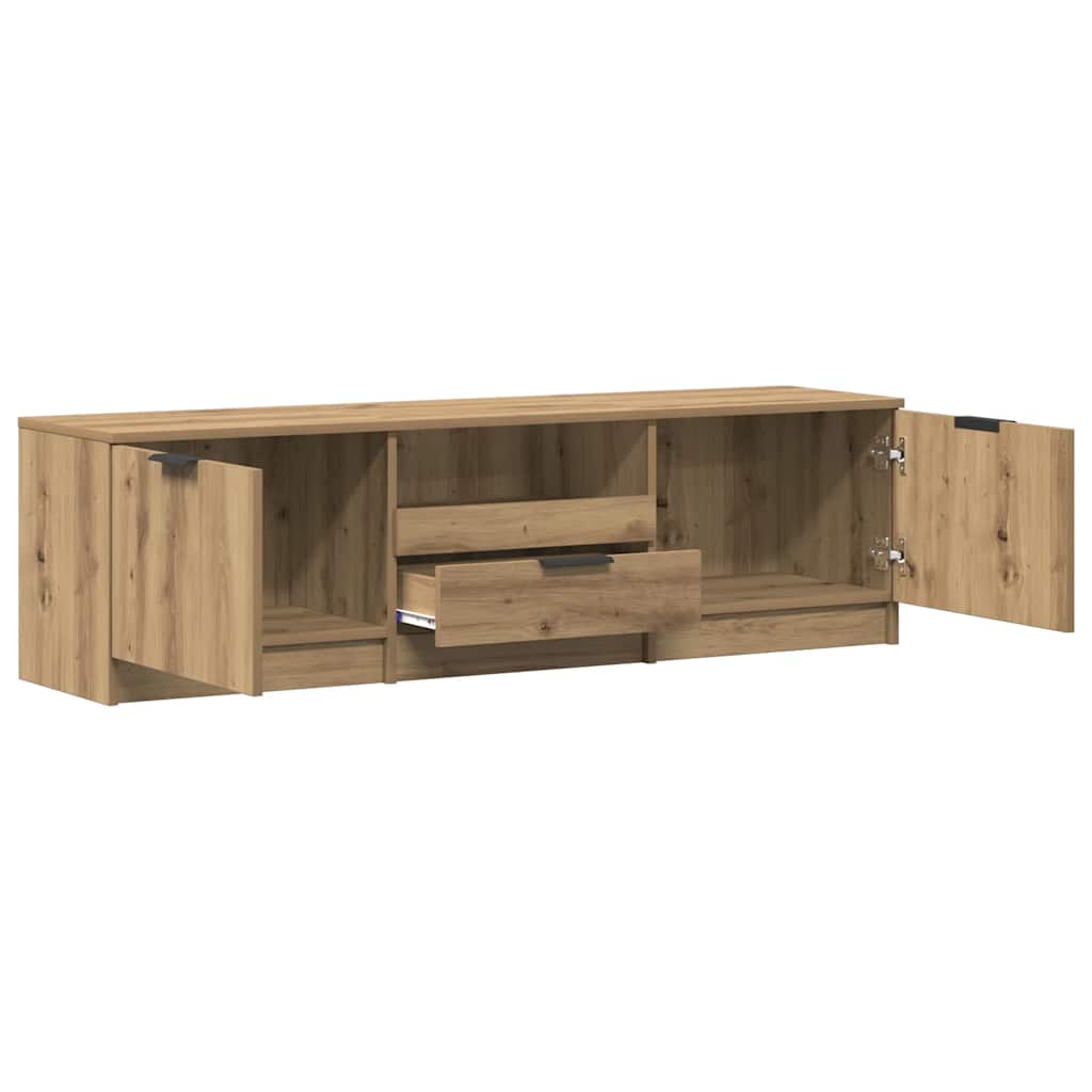 vidaXL Szafka RTV Artisan Oak 140x35x40 cm Drewno konstrukcyjne
