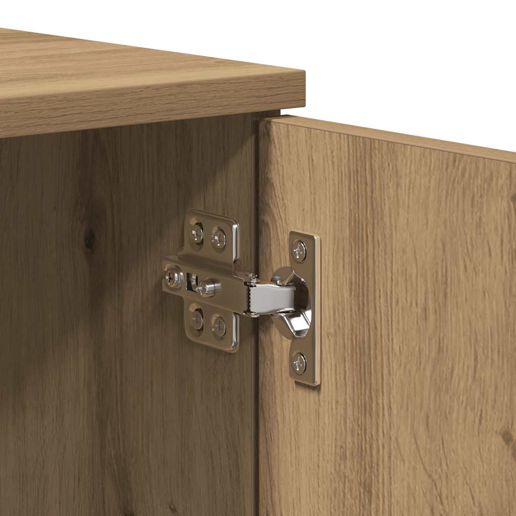 vidaXL Szafka RTV Artisan Oak 140x35x40 cm Drewno konstrukcyjne