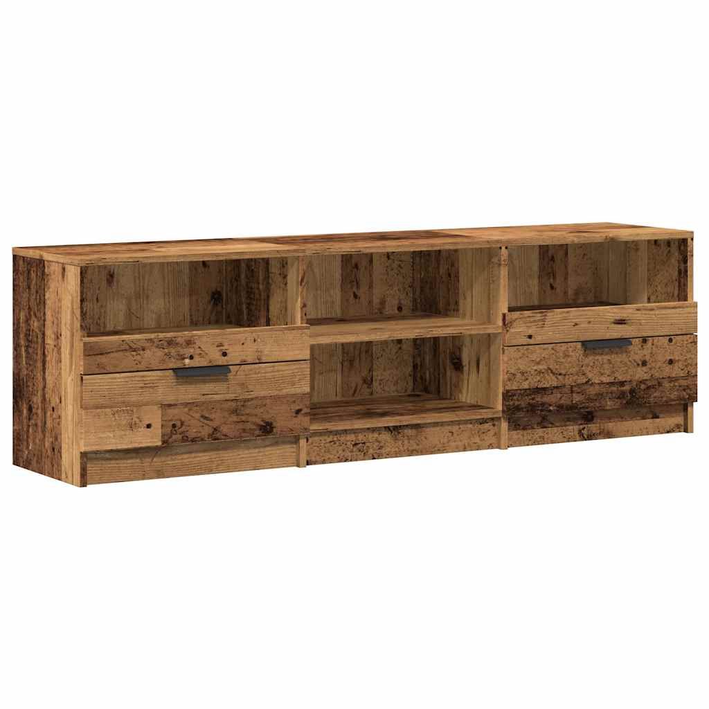 vidaXL Szafka pod telewizor, stare drewno, 150x33,5x45 cm