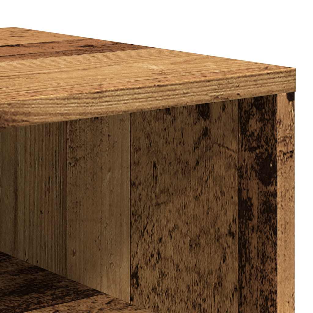 vidaXL Szafka pod telewizor, stare drewno, 150x33,5x45 cm