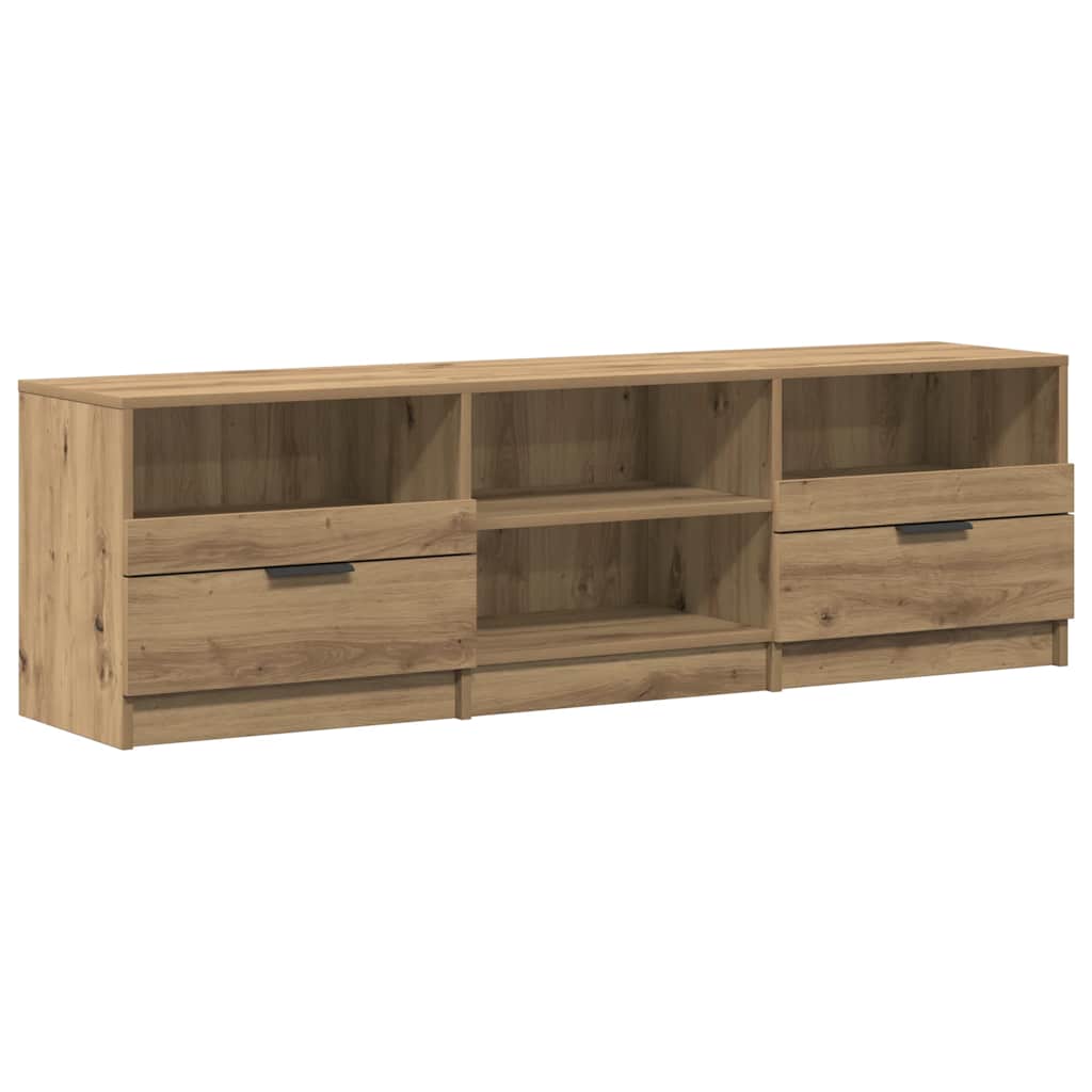 vidaXL Szafka pod telewizor, dab artisan, 150x33,5x45 cm