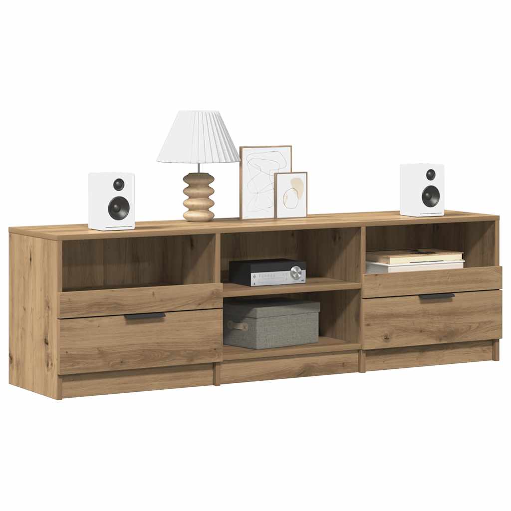 vidaXL Szafka pod telewizor, dab artisan, 150x33,5x45 cm
