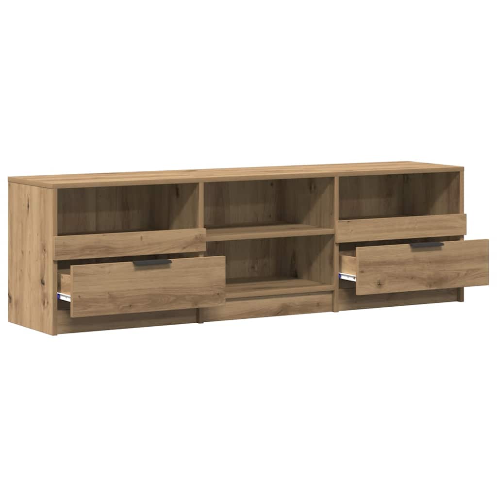 vidaXL Szafka pod telewizor, dab artisan, 150x33,5x45 cm