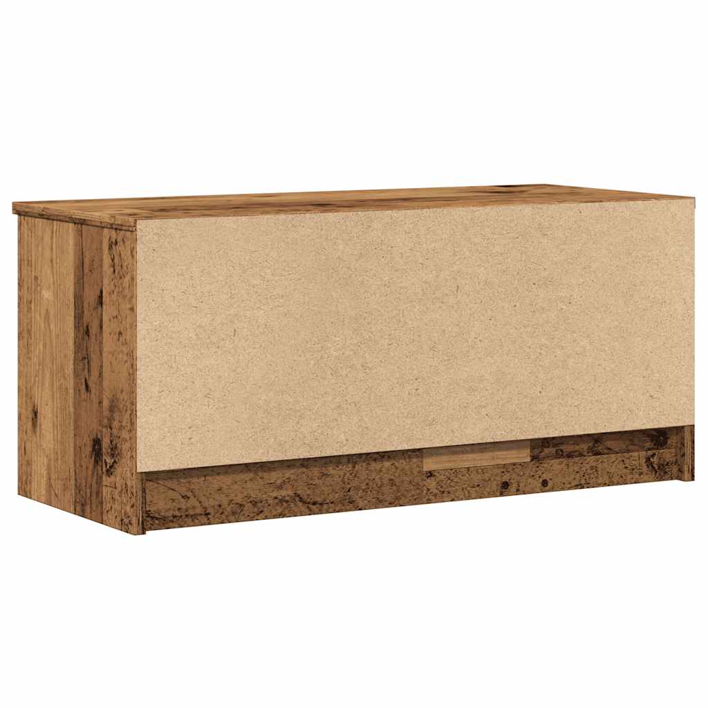 vidaXL Szafka pod TV, stare drewno, 80x35x36,5 cm