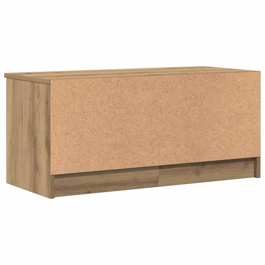 vidaXL Szafka pod TV, dąb artisan, 80x35x36,5 cm