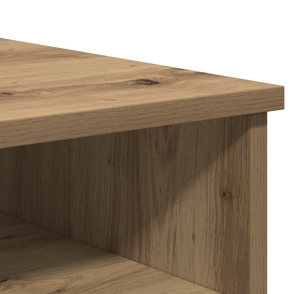 vidaXL Szafka pod TV, dąb artisan, 80x35x36,5 cm