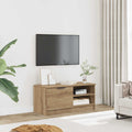 vidaXL Szafka pod TV, dąb artisan, 80x35x36,5 cm