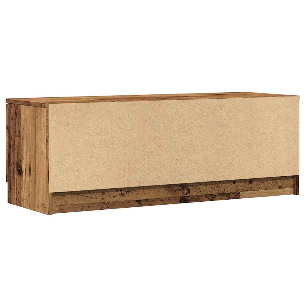 vidaXL Szafka pod telewizor, stare drewno, 102x35x36,5 cm