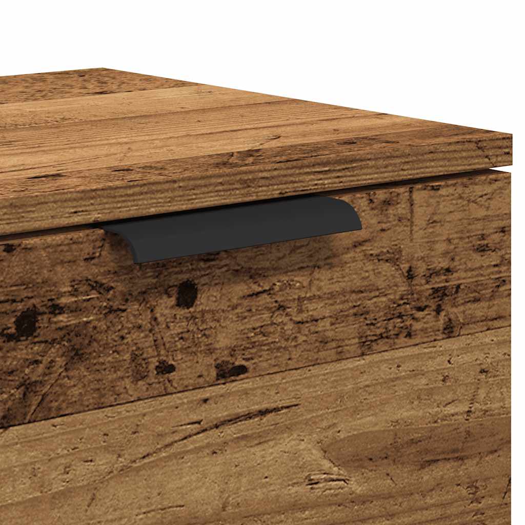 vidaXL Szafka pod telewizor, stare drewno, 102x35x36,5 cm