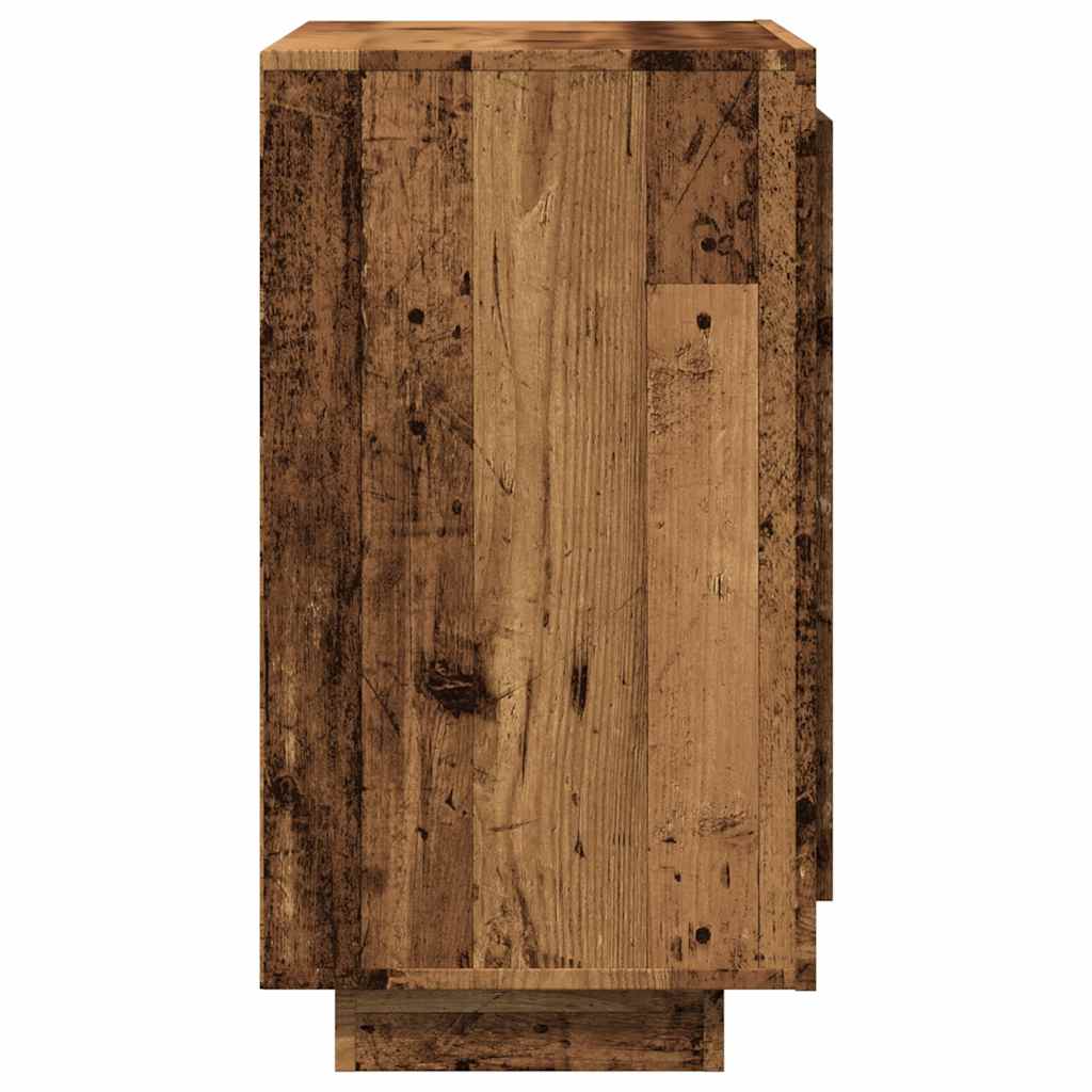 vidaXL Komoda, stare drewno, 80x40x75 cm, materiał drewnopochodny