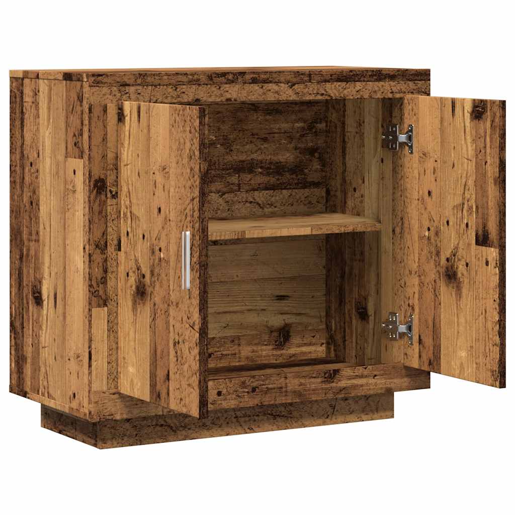vidaXL Komoda, stare drewno, 80x40x75 cm, materiał drewnopochodny